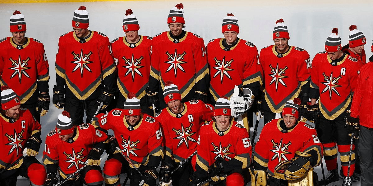 The Crimson Brilliance: Unveiling the Majesty of the Vegas Golden Knights Red Jersey 2023